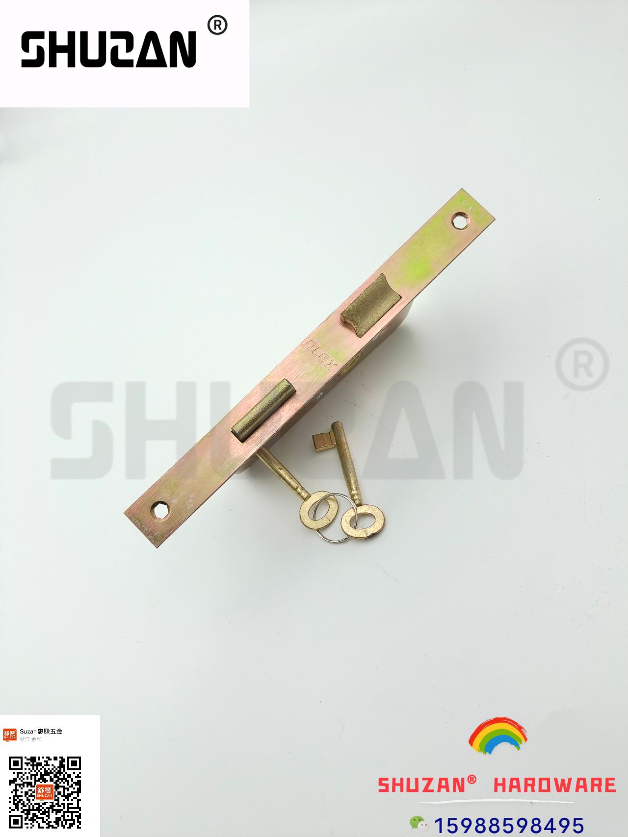 舒赞/防盗门门锁产品图