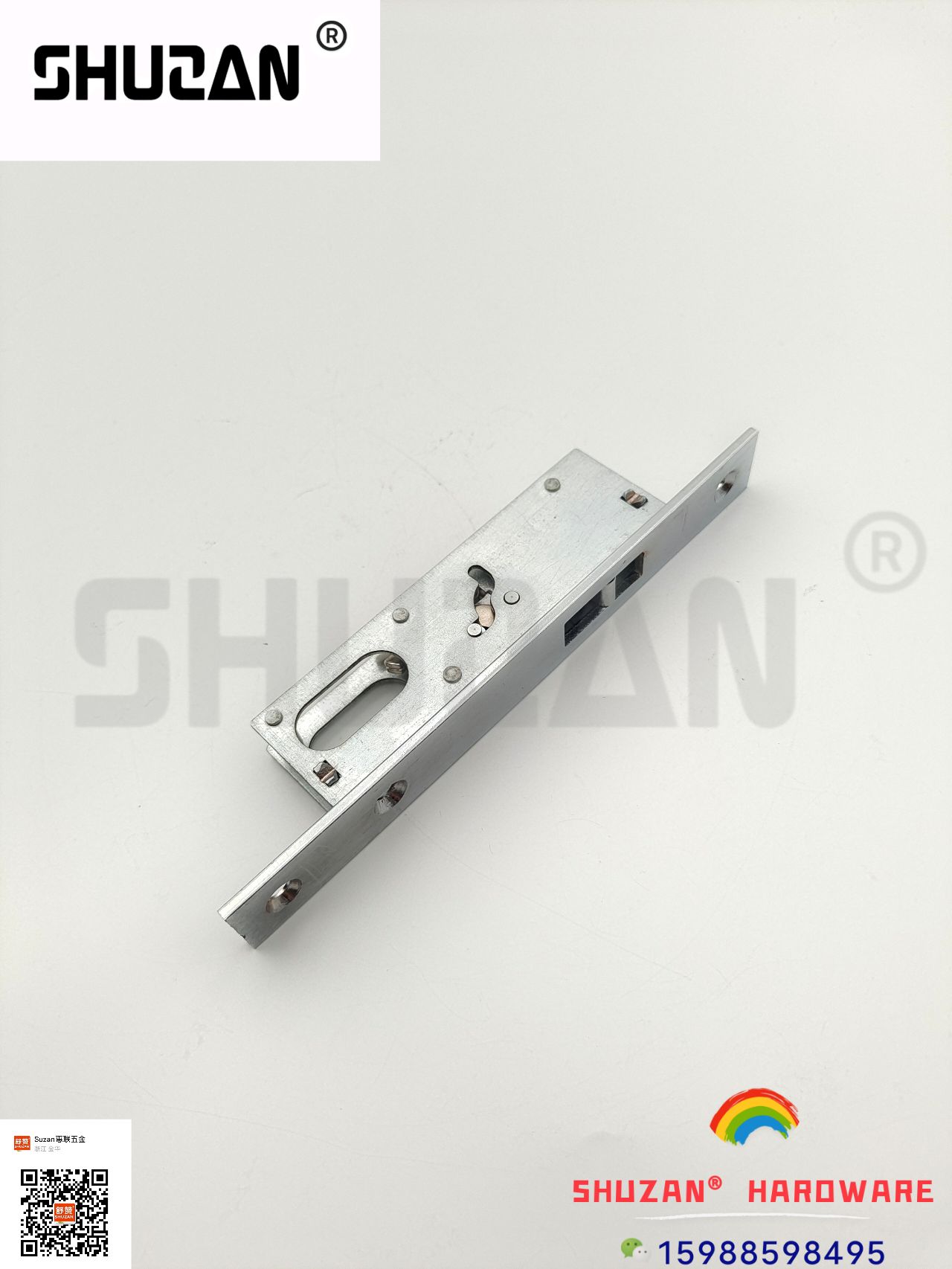 Shuzan stainless Steel reinforced anti-theft lock accessory set includes door lock core, lock tongue, lock body and door handle, ensuring high safety