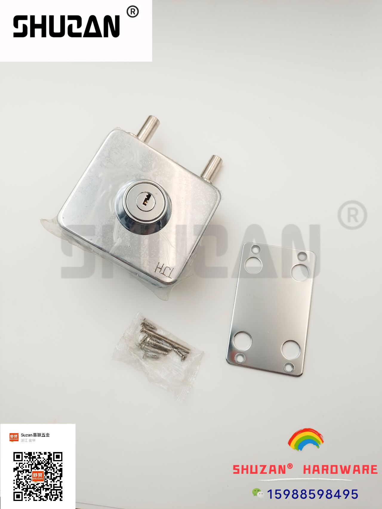 Shuzan locks have two columns that are sturdy and flexible, made of stainless steel and sold directly by the manufacturer Item Picture