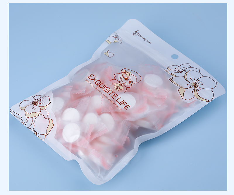 50 pieces of mask in a bag + a small bowl of disposable compressed mask sheet for travel. detail image 8