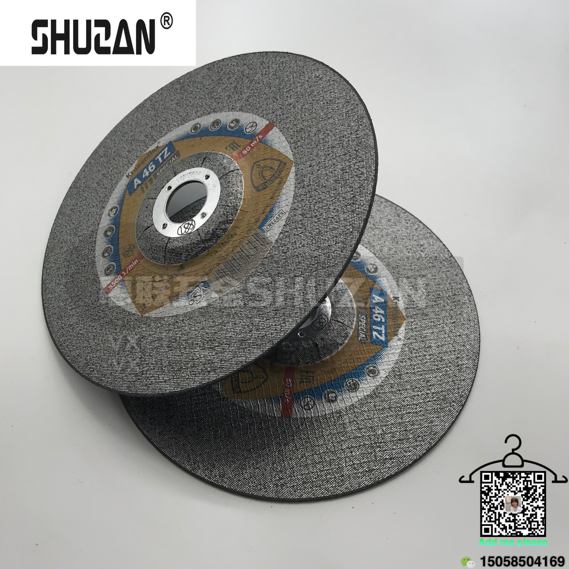 Shuzan Factory offers direct sales of cutting discs and grinding wheel discs in various specifications with excellent quality Item Picture
