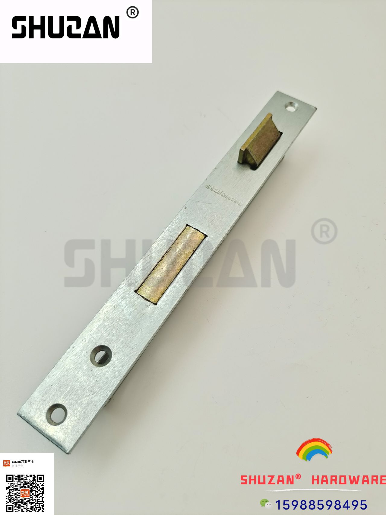 Shuzan stainless steel anti-theft lock accessories: door handle, door lock core, lock buckle fastening, hydraulic hinge reinforcement, anti-theft door lock Item Picture