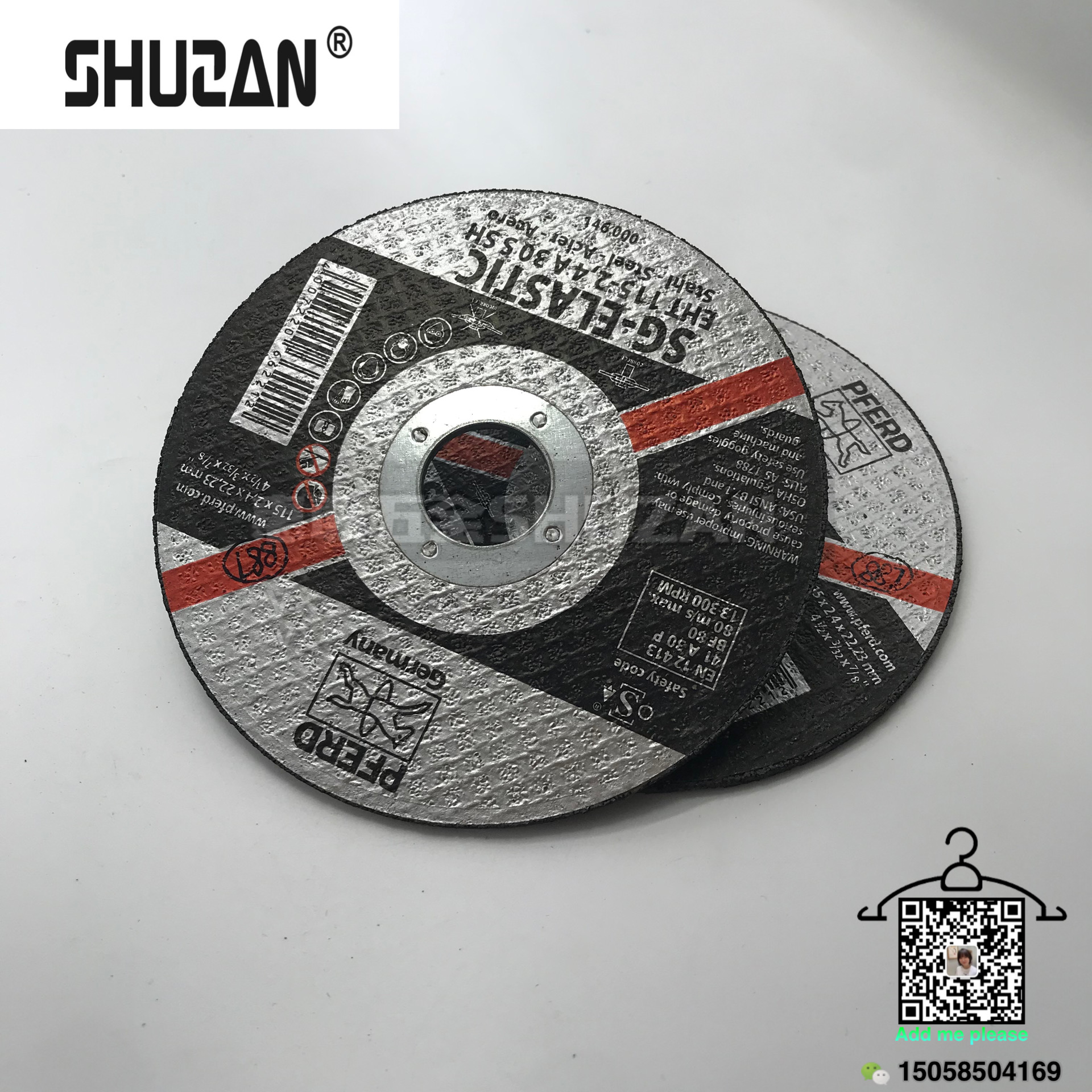Resin cutting discs are exclusively supplied by Shuzan Foreign Trade. We offer a wide range of specifications and direct sales from the manufacturer with high quality details Picture