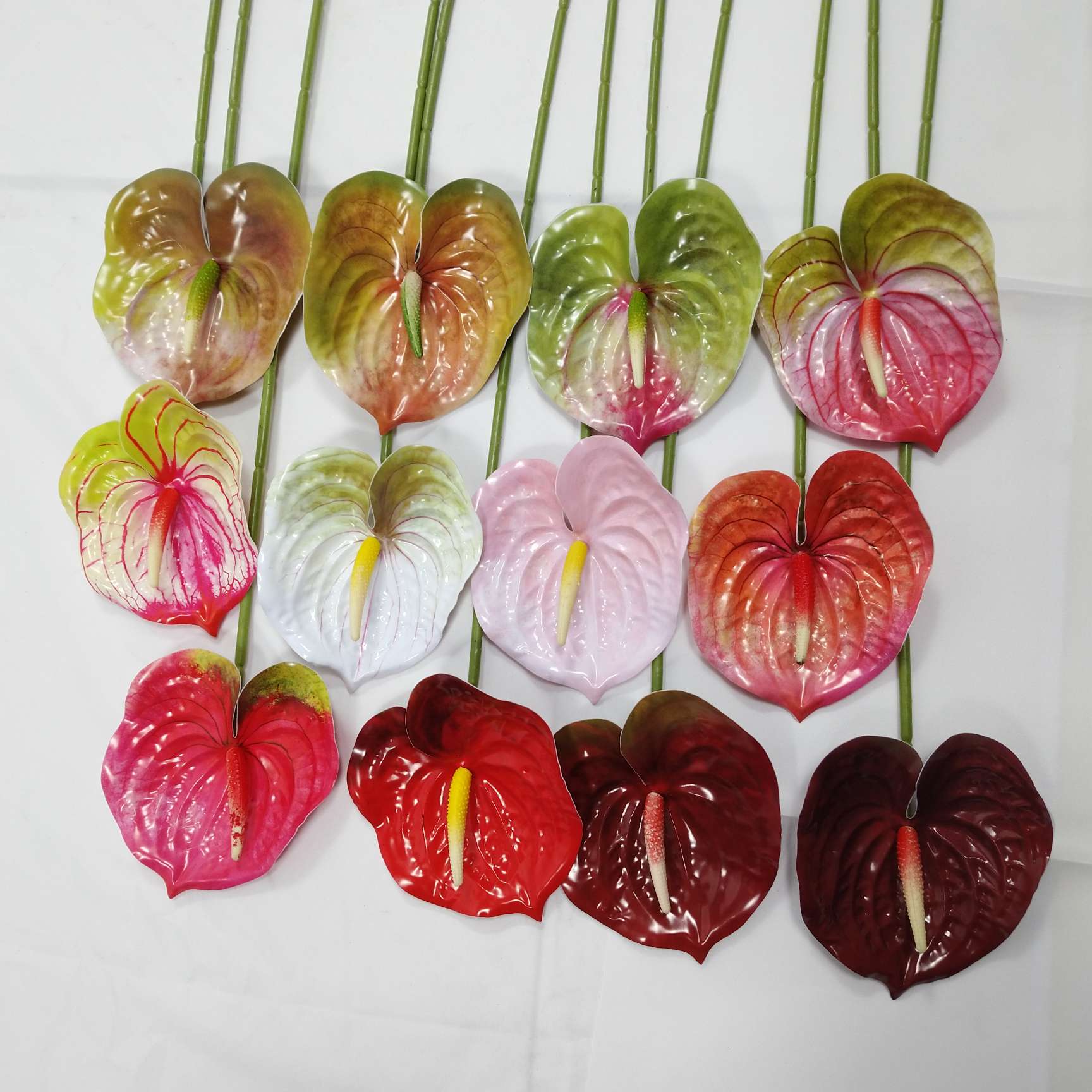 红掌/PU马蹄莲/单只手感花产品图