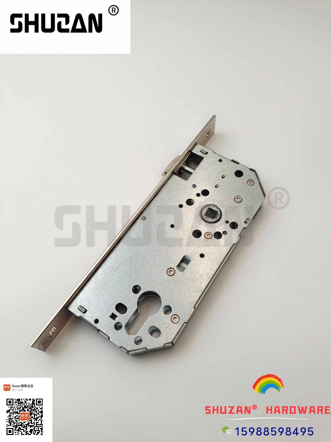 Shuzan cerradura de puerta de seguridad de alta resistencia accesorios cerradura cerradura cerradura núcleo manija de puerta bisagra hidráulica material de acero inoxidable fábrica directa Specification image