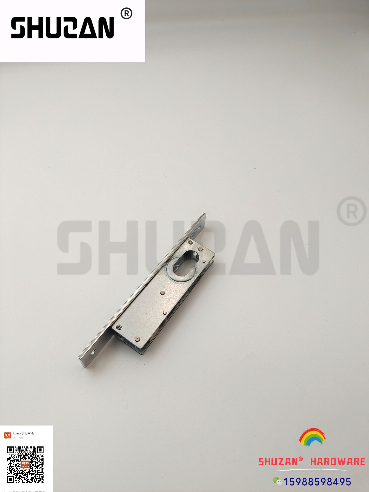 Shuzan reinforced stainless steel anti-theft door lock, door handle, door lock core, hydraulic hinge, lock buckle, fastening, hardware accessories, lock body galvanized