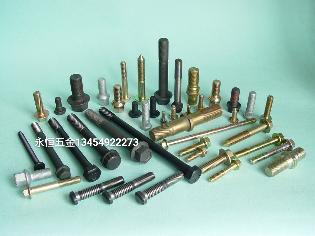 马车栓螺栓螺母牙条钻尾丝自攻丝螺丝异形件定做详情图3