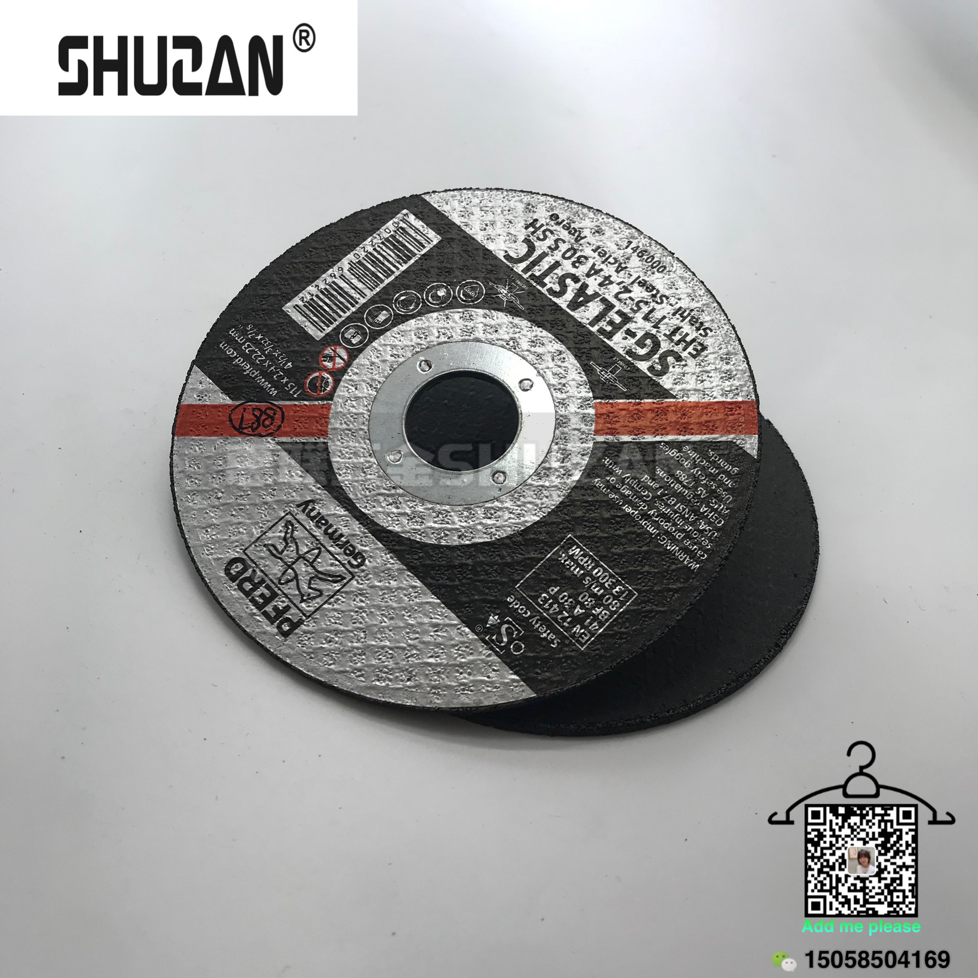 Resin cutting discs are exclusively supplied by Shuzan Foreign Trade. We offer a wide range of specifications and direct sales from the manufacturer with high quality Specification image