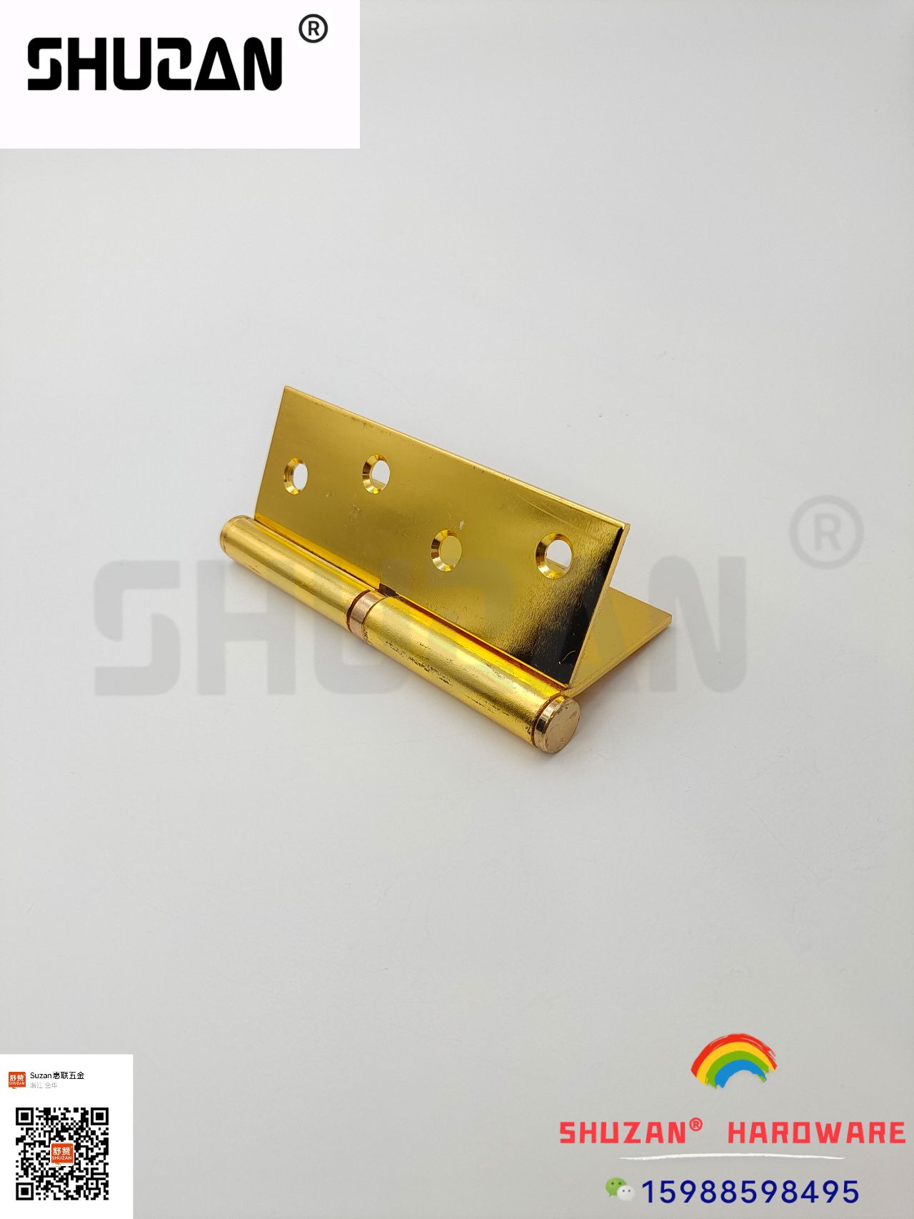 Shuzan 304 bisagras hidráulicas de acero inoxidable bisagras de doble apertura accesorios de hardware diseño de torque silencioso bisagras de muebles duraderas de alta calidad Item Picture