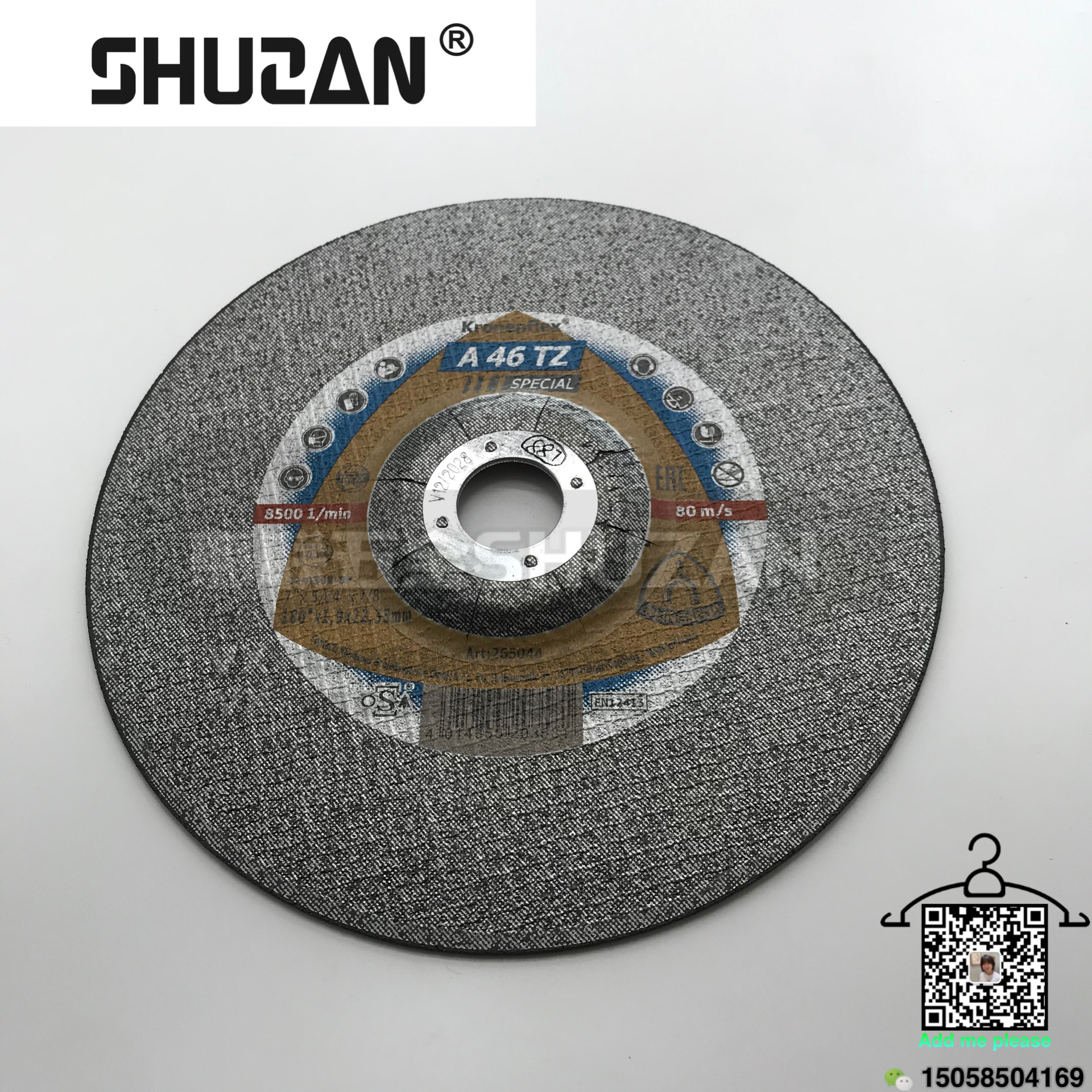 Shuzan Factory offers direct sales of cutting discs and grinding wheel discs in various specifications with excellent quality