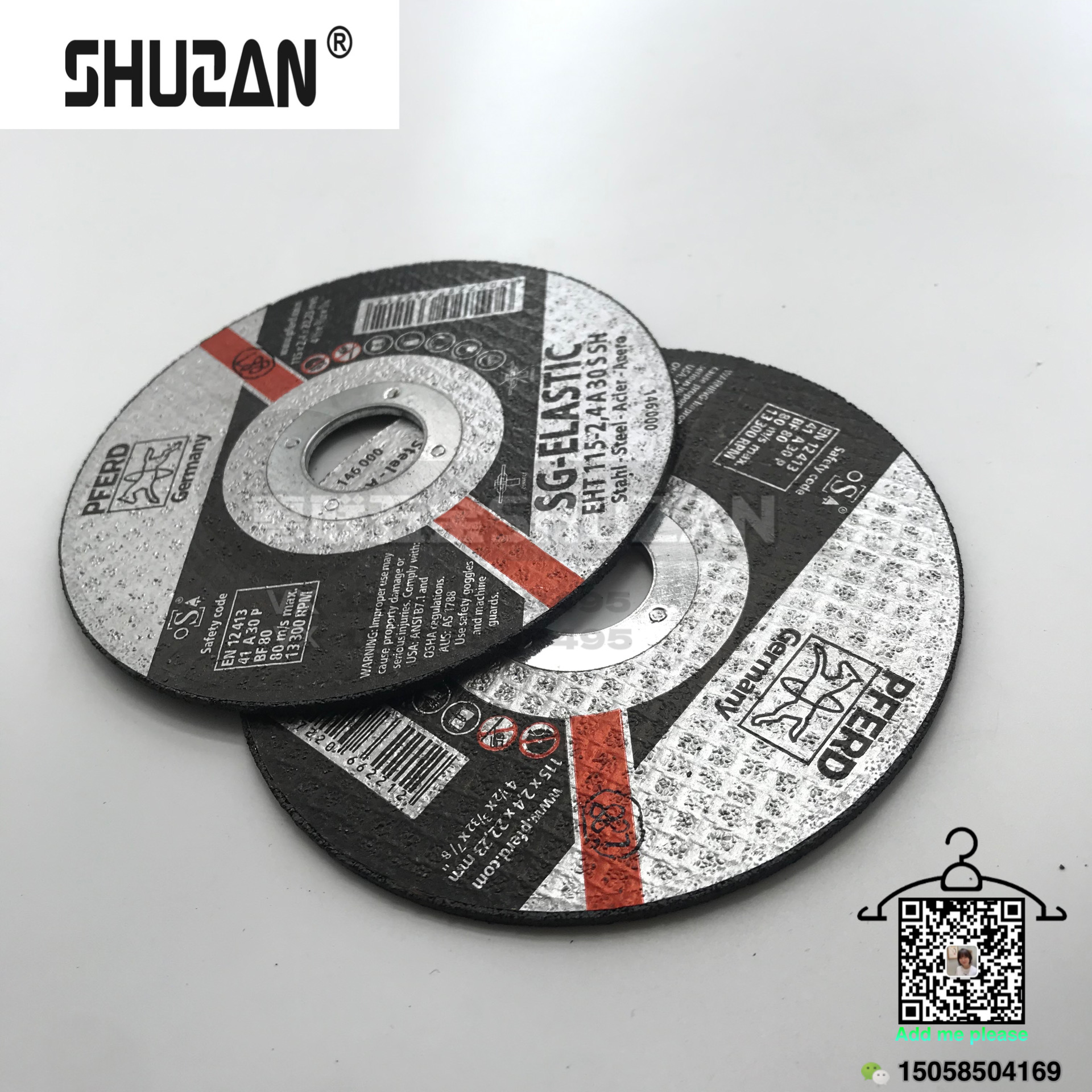 Resin cutting discs are exclusively supplied by Shuzan Foreign Trade. We offer a wide range of specifications and direct sales from the manufacturer with high quality Item Picture