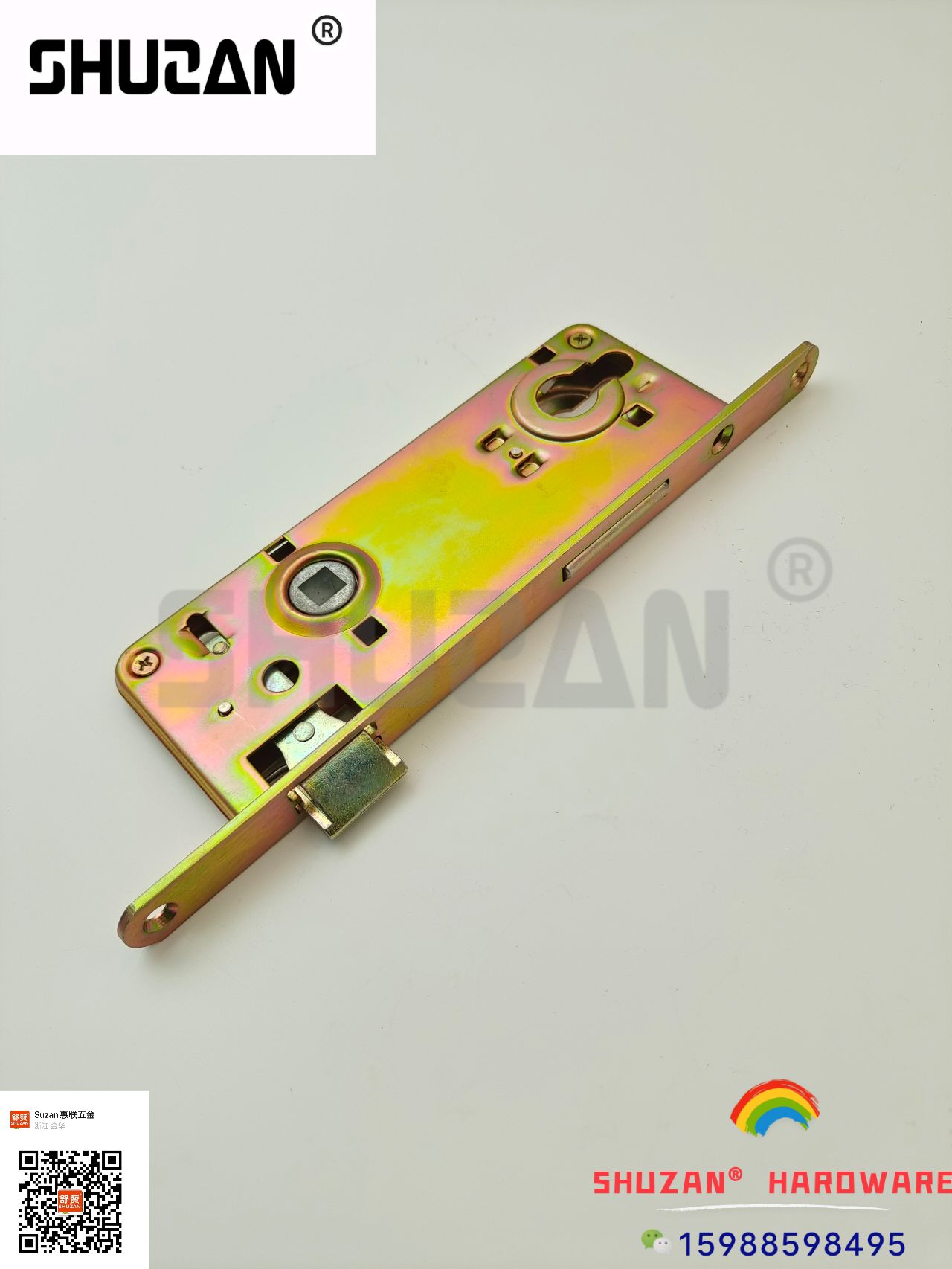 Shuzan galvanized reinforced anti-theft lock accessories: door handle, door lock core, lock buckle fastening, hydraulic hinge, stainless steel material, complete specifications