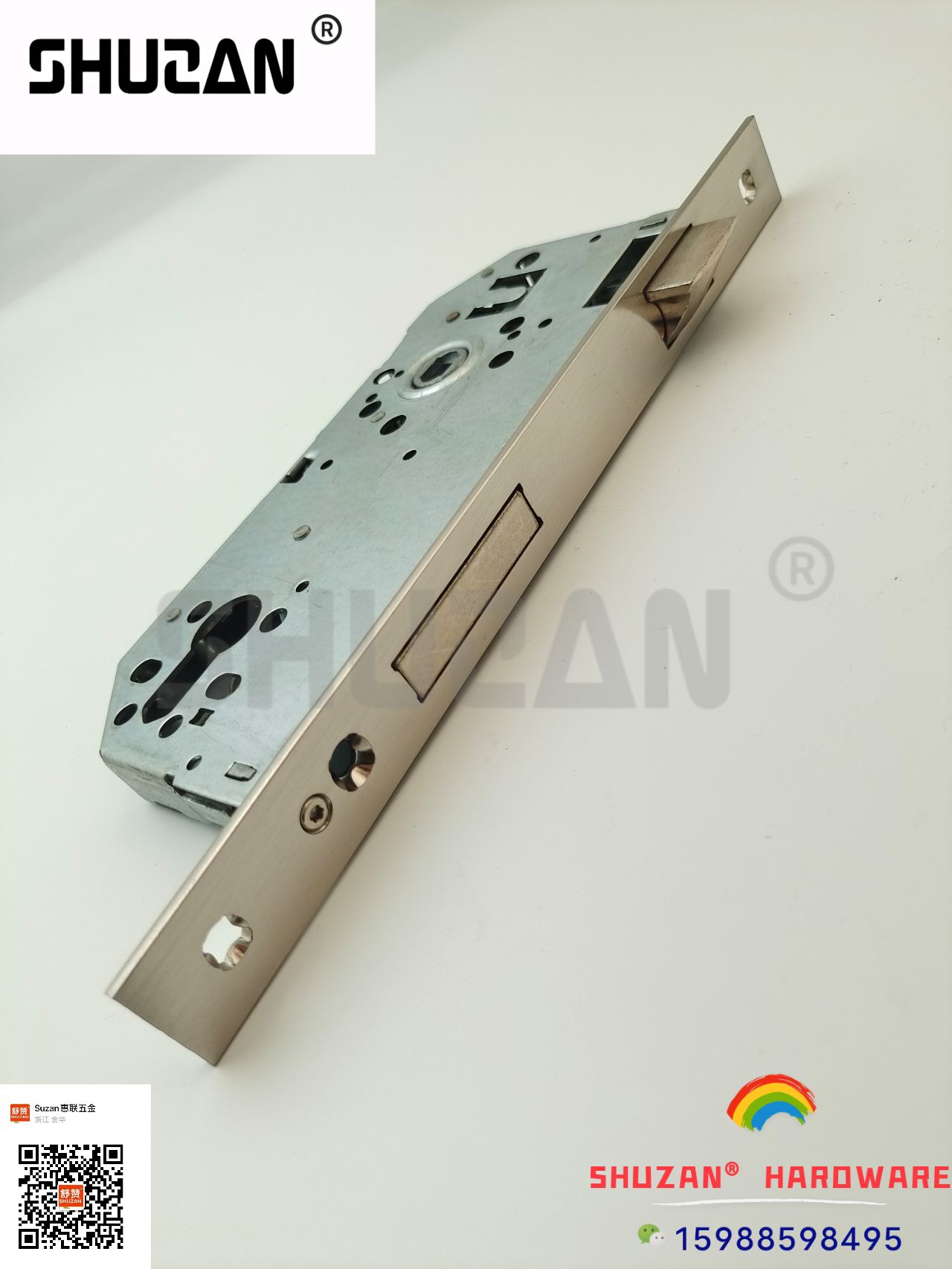 Shuzan cerradura de puerta de seguridad de alta resistencia accesorios cerradura cerradura cerradura núcleo manija de puerta bisagra hidráulica material de acero inoxidable fábrica directa Item Picture
