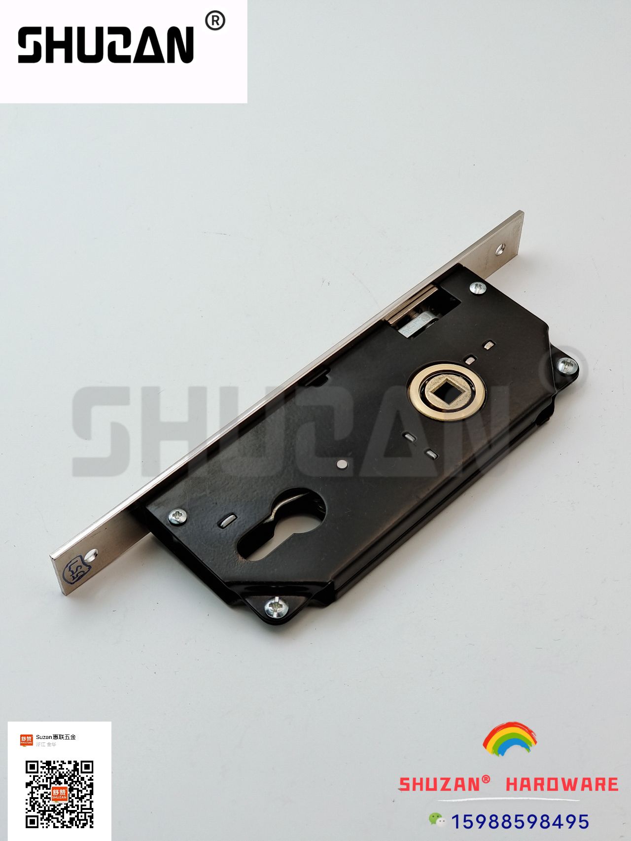 Shuzan embedded anti-theft lock accessory set: Stainless steel door lock core, reinforced door handle, hydraulic hinge lock, secure anti-theft door lock Application Scenario