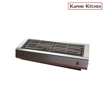 GX-0307电热烧烤炉型号：KD3A 功率：4。38kw 尺寸：92x33x18cm