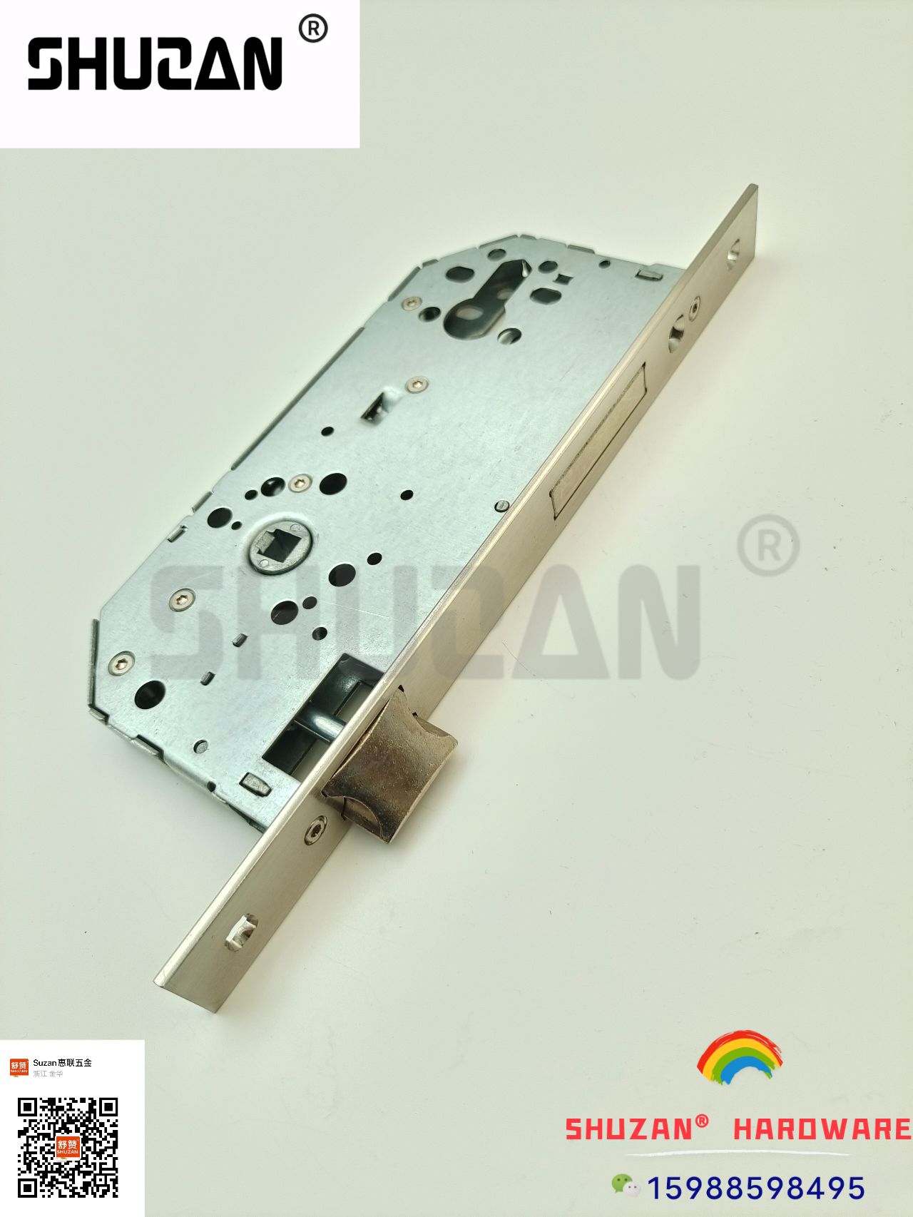 Shuzan cerradura de puerta de seguridad de alta resistencia accesorios cerradura cerradura cerradura núcleo manija de puerta bisagra hidráulica material de acero inoxidable fábrica directa