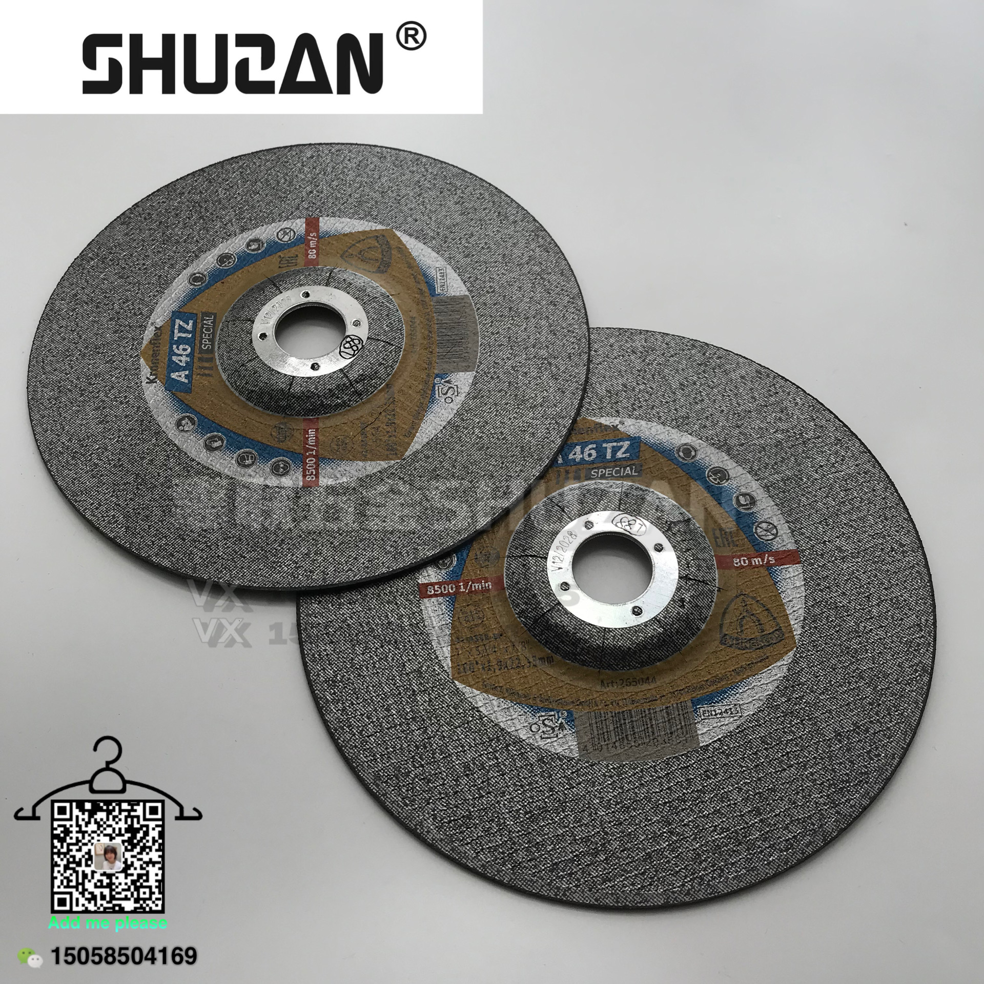 Shuzan Factory offers direct sales of cutting discs and grinding wheel discs in various specifications with excellent quality details Picture