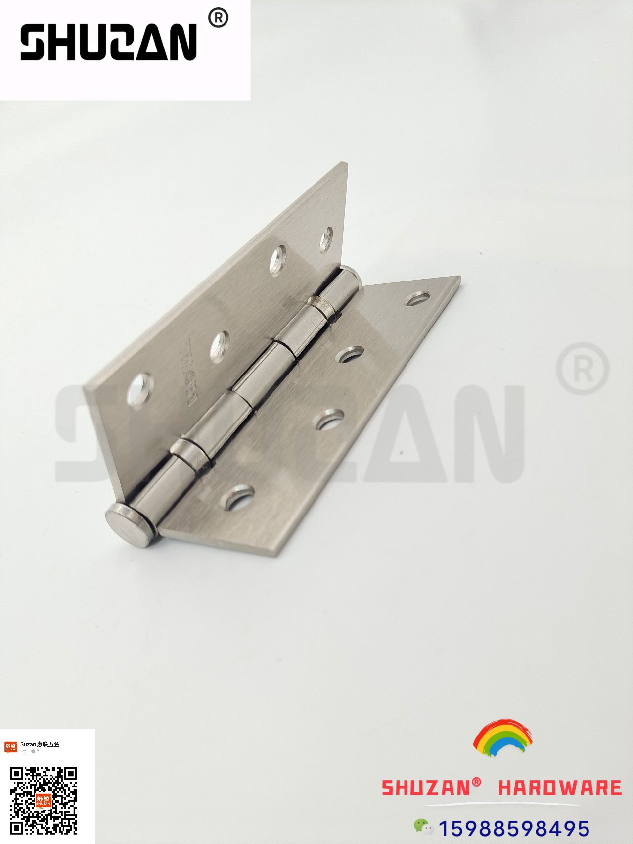 Shuzan doble apertura bisagras estilo de acero inoxidable muchos accesorios de bisagras de hardware bisagras plegables especificaciones hogar completo esencial Item Picture
