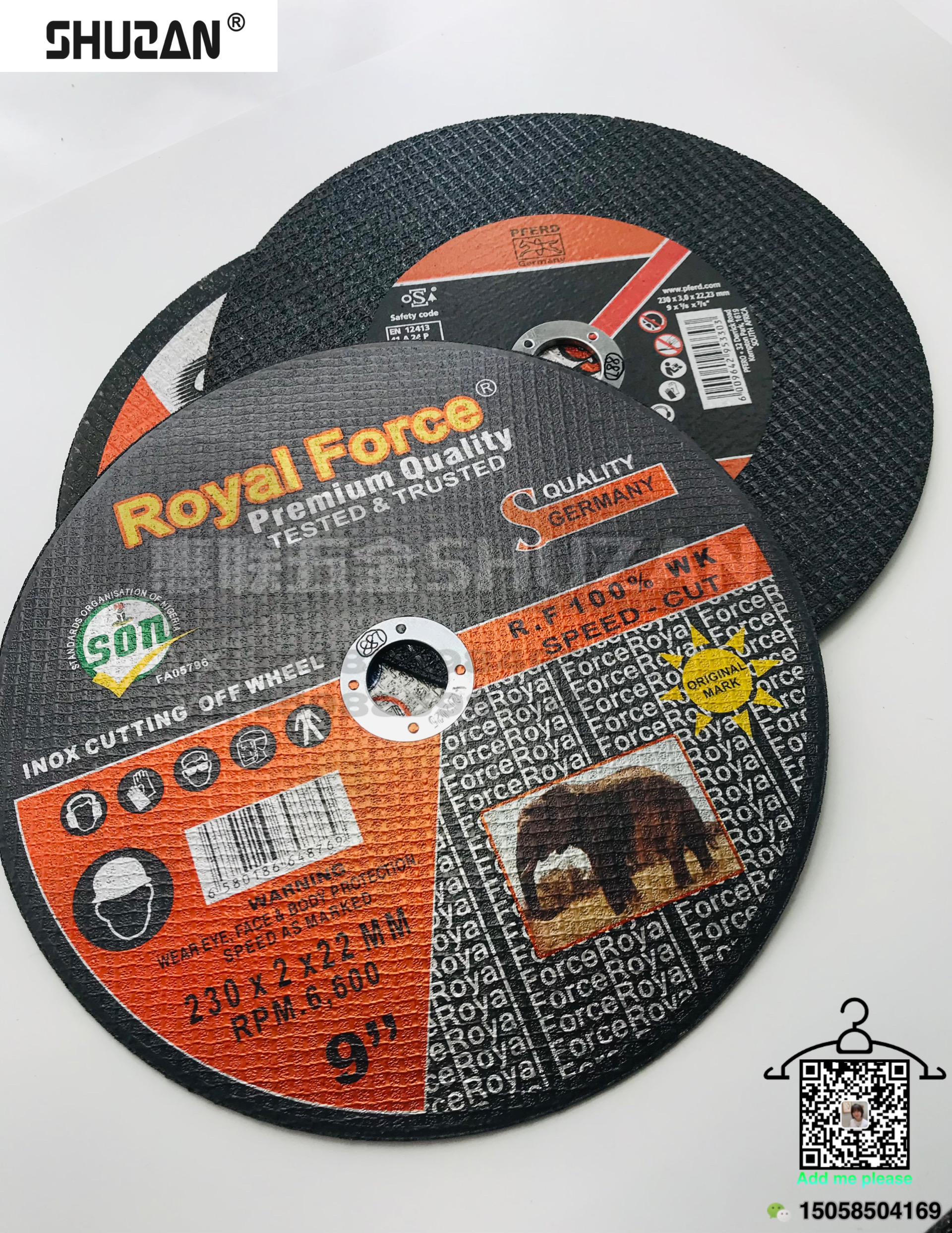 Special cutting discs for hardware accessories cutting machines come in a variety of classic styles and specifications with high hardness Application Scenario