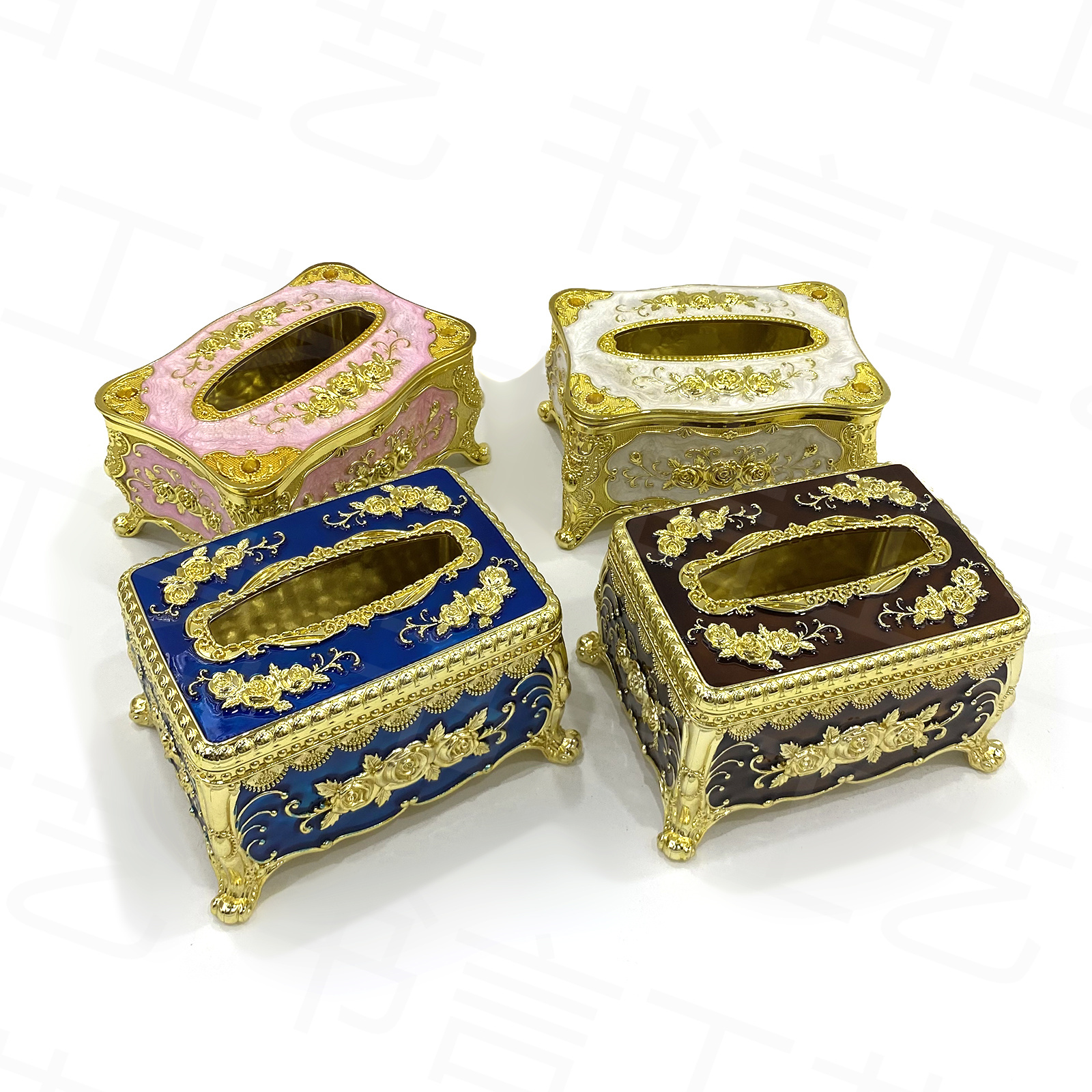 复古欧式纸巾盒 餐厅客厅多功能抽纸盒 家用抽纸盒 收纳盒 家居生活用品