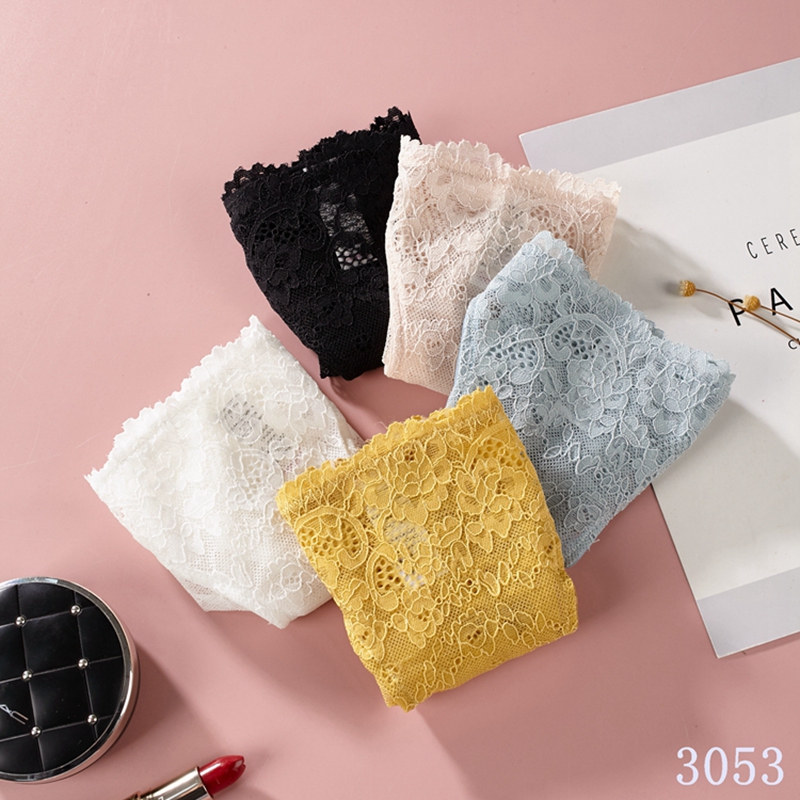 The mystery of the Magic Box: Lace, sexy, comfortable and alluring. The waist strap with small diamonds decorates the girl's underwear