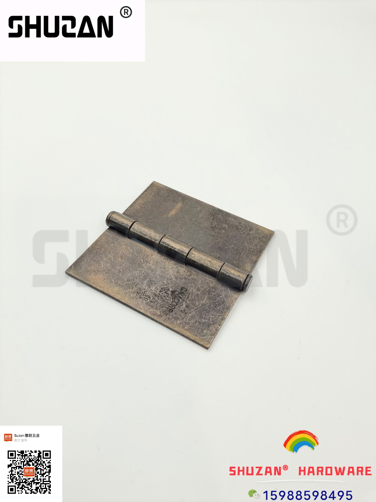 Shuzan high-quality thickened hinges are sturdy and durable. A variety of specifications of American-style thickened hinges are available Specification image