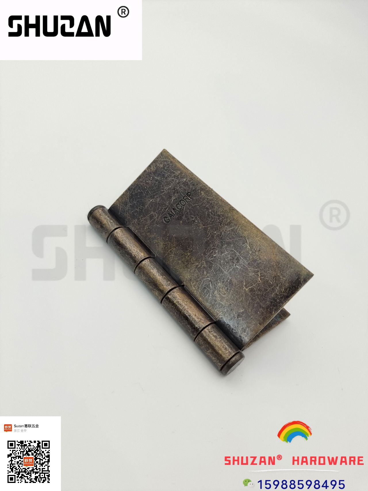 Shuzan high-quality thickened hinges are sturdy and durable. A variety of specifications of American-style thickened hinges are available Item Picture