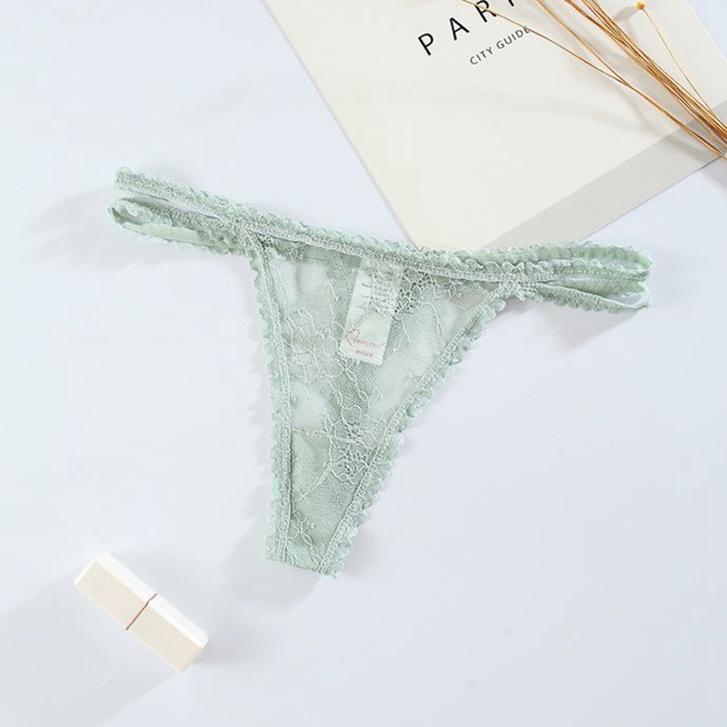 The Mystery of the Magic Box sexy low-waist thong is close-fitting, comfortable, elastic lace, quick-drying, soft and breathable Specification image