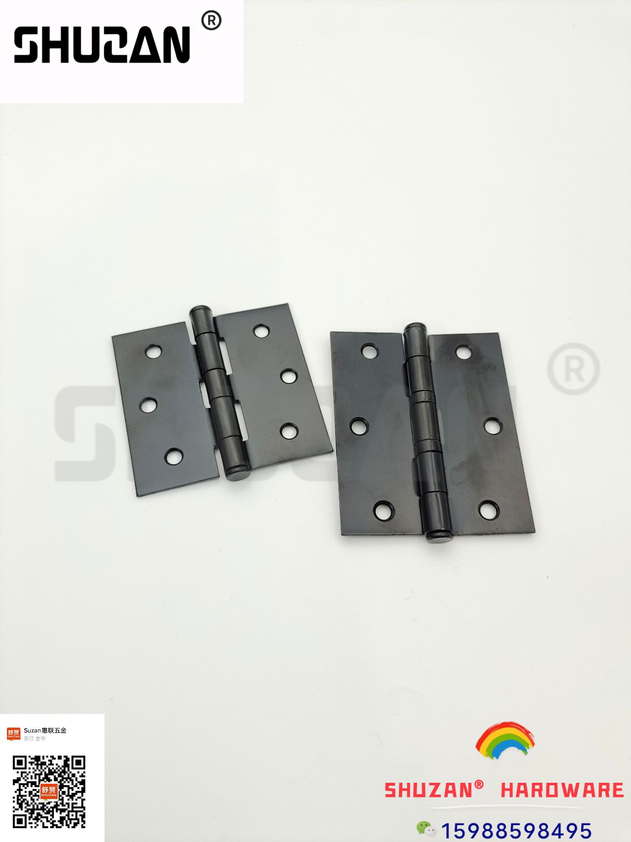 Shuzan high-quality thickened hinges Factory direct sales of various specifications of American-style thickened hinges Specification image
