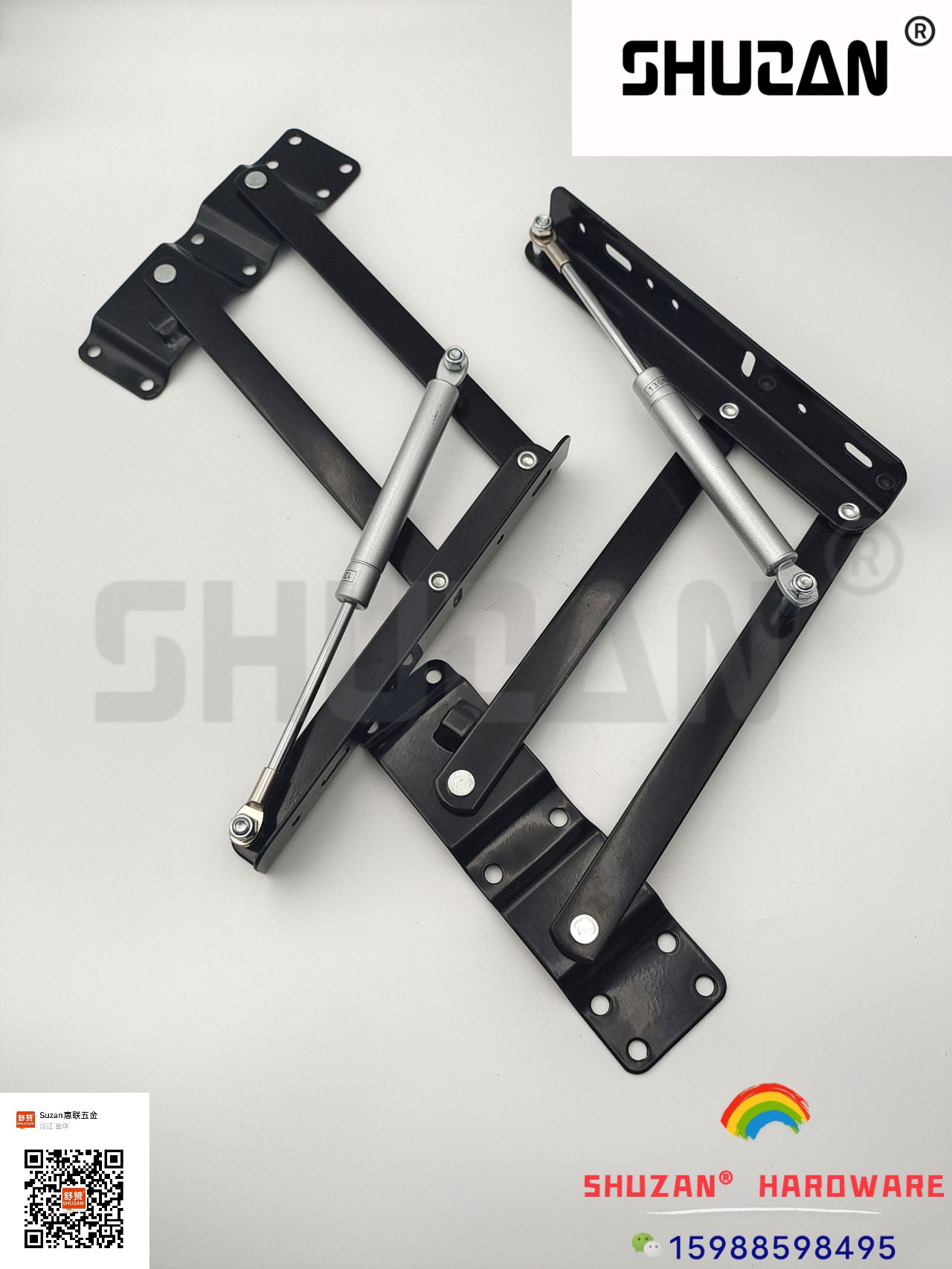 床配件/支撑器/升降器白底实物图