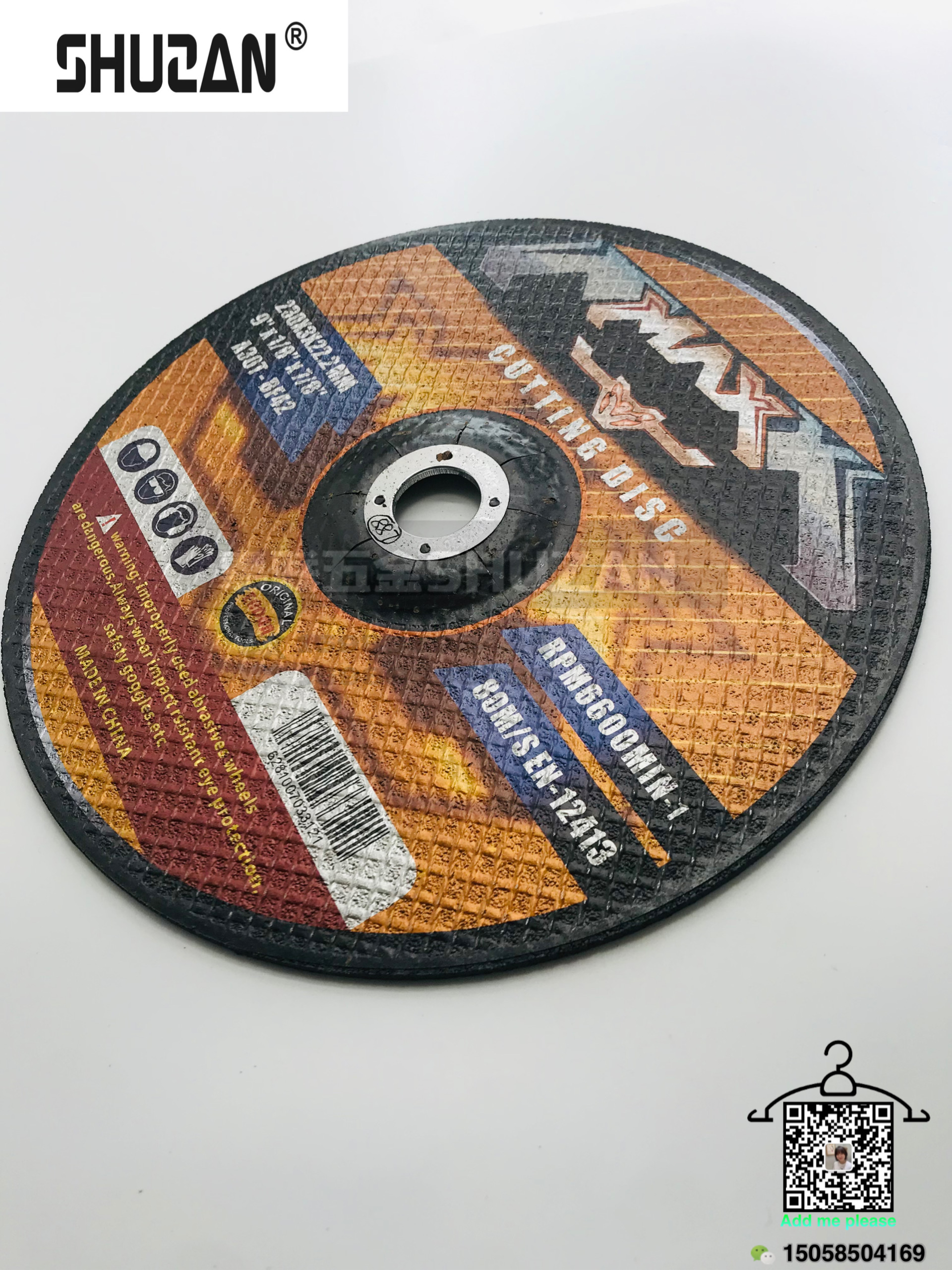 Direct sales of high-quality Shuzan resin cutting discs in various specifications from the cutting disc manufacturer