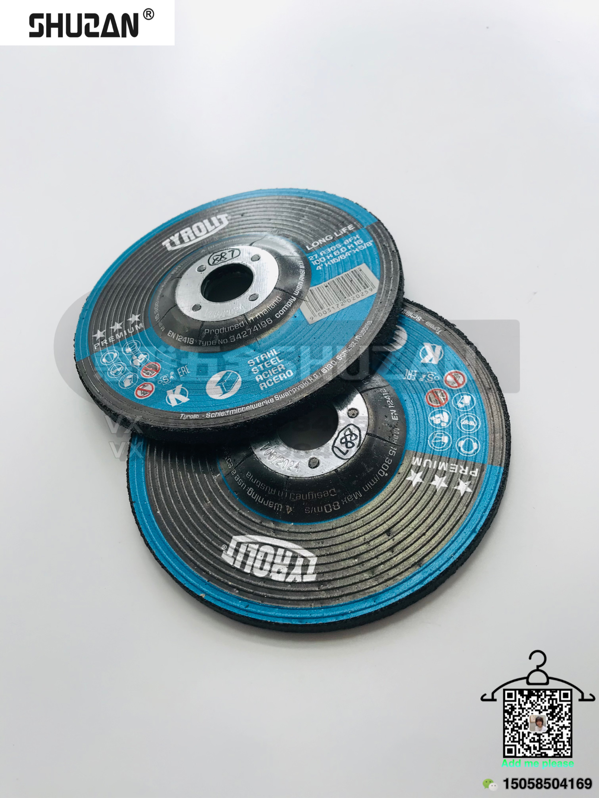The special cutting discs for hardware accessories cutting machines from Shuzan come in multiple specifications with high hardness details Picture