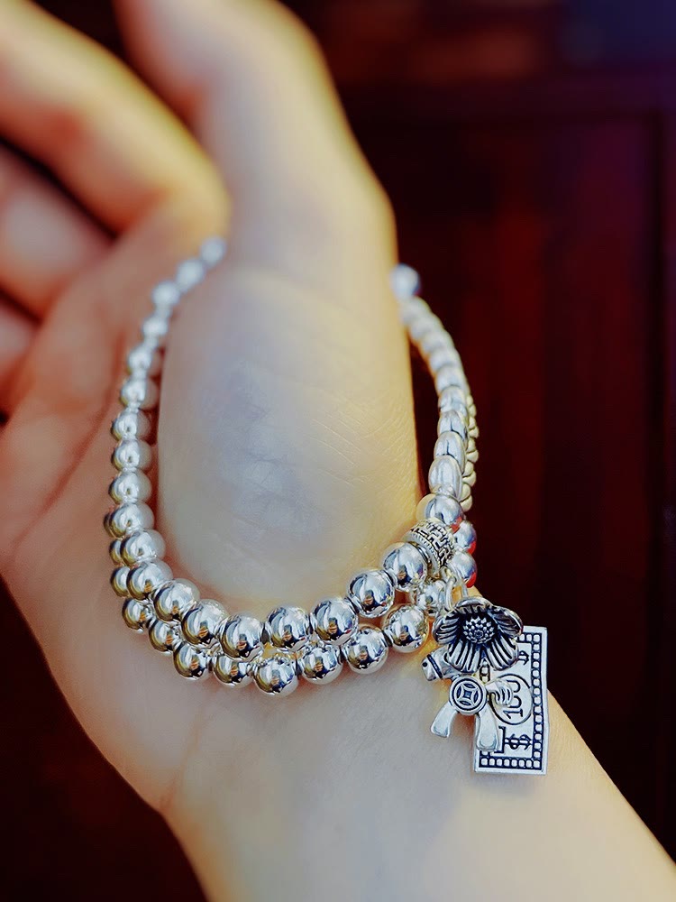 Jingpuli Jewelry Wheat Ear Bracelet to Celebrate the Harvest 925 Silver bracelet