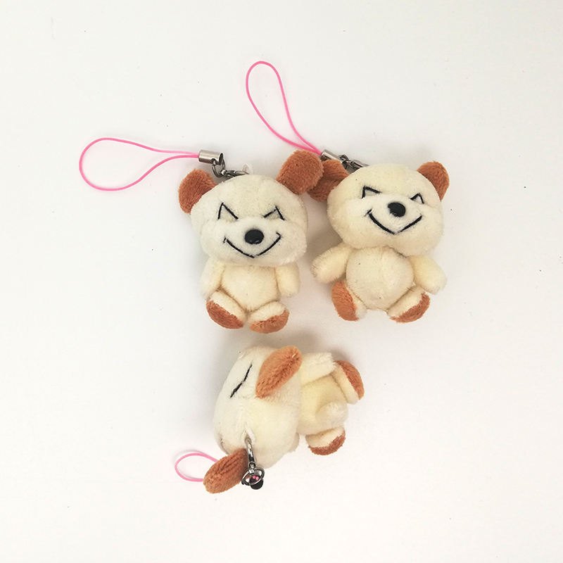 Cartoon plush toy pendants, cartoon puppy dolls, couple boys and girls schoolbag hanging accessories, wedding scattering gifts details Picture