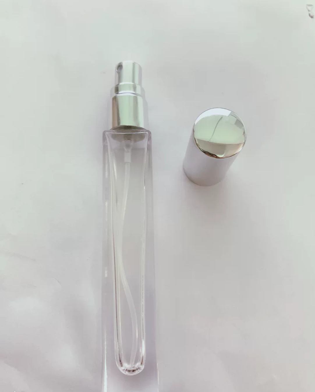 厚德玻璃  10ml.透明四方玻璃香水瓶 分装瓶 滚珠瓶详情2