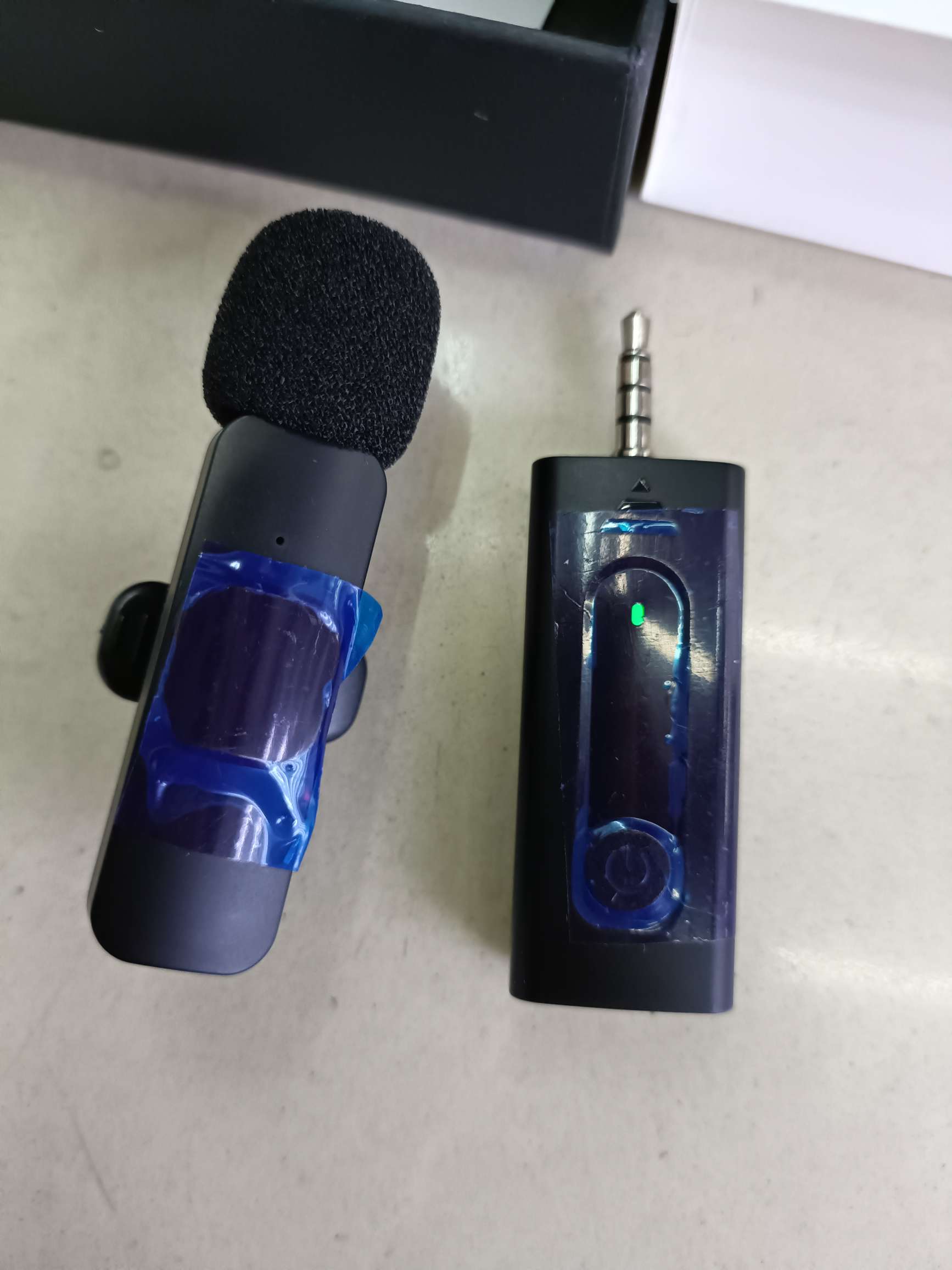 K35单唛一拖一 双唛一拖二 领夹麦克风 单麦克风 双麦克风详情图9