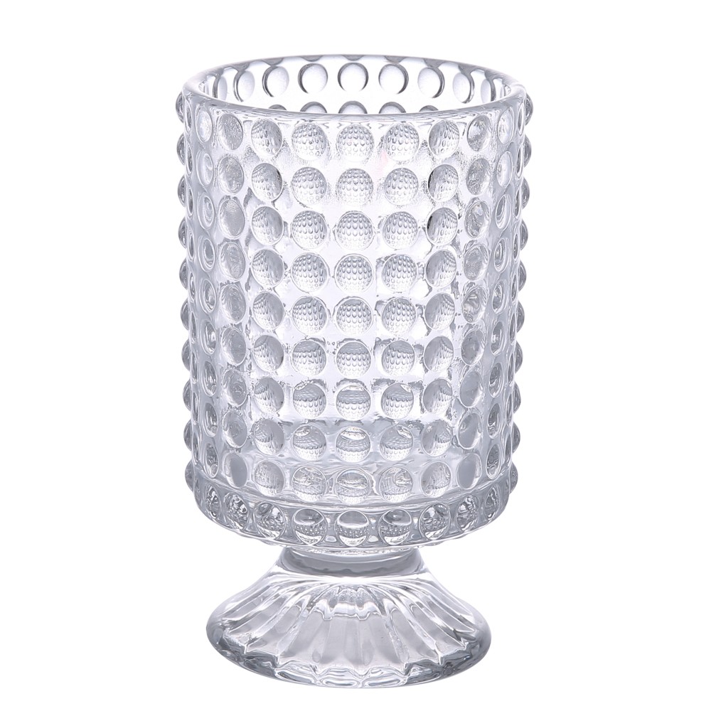 Yuxing 2023 New BT series Italian-style crystal glass Vase handicrafts for living room, office, hotel and home decoration vase ornaments, pen holder crystal glass vase Item Picture