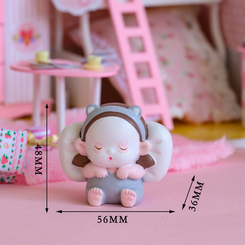 宅女摆件/树脂摆件/公仔摆件细节图