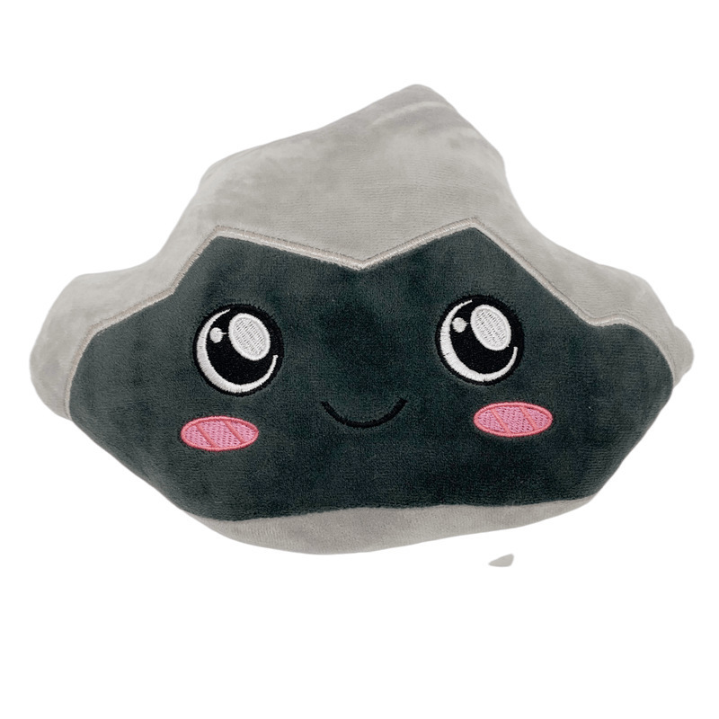 The new cross-border lankybox transforms into a cat-shaped paper box, a plush pillow, a paper box head cover, and a plush toy doll details Picture