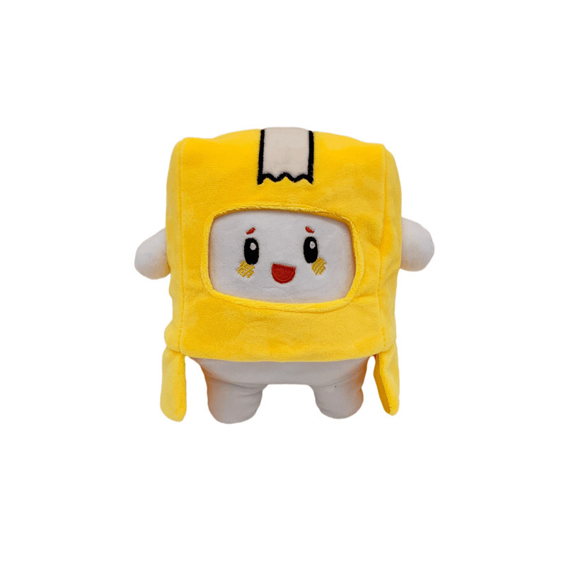 The new cross-border lankybox transforms into a cat-shaped paper box, a plush pillow, a paper box head cover, and a plush toy doll Item Picture