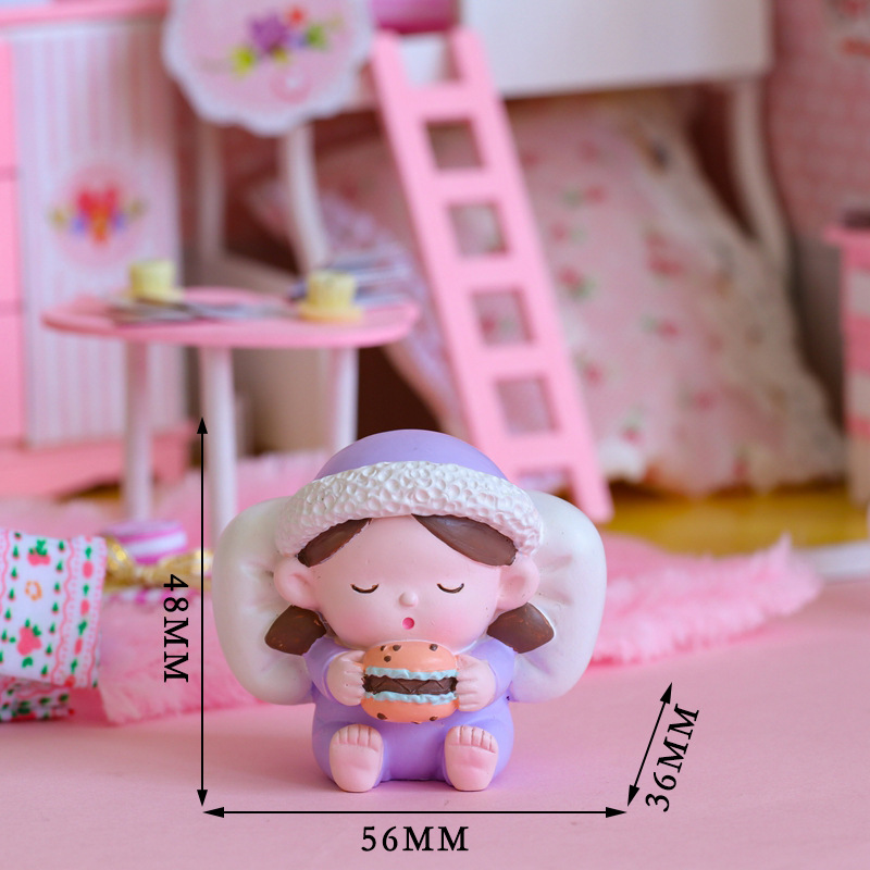 宅女摆件/树脂摆件/公仔摆件产品图