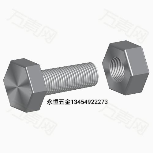 五金标准件 螺丝 螺栓  螺母  弹簧垫 平垫异形件定做详情图7