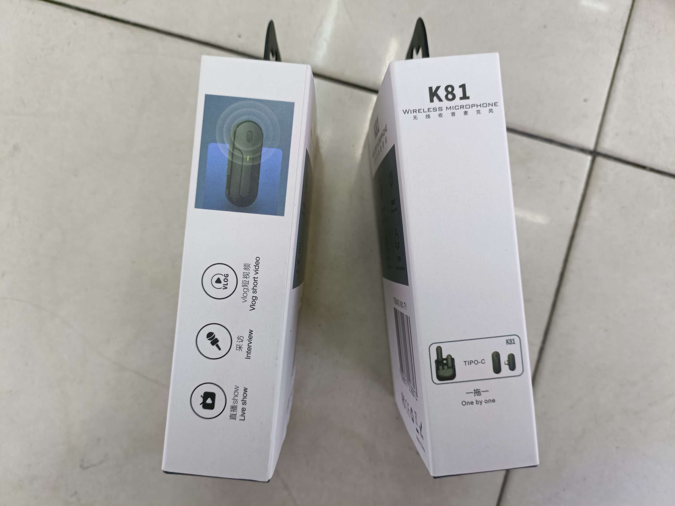 K81一拖一座舱领夹麦克风 座舱充电式
苹果接口/Type-C接口详情图2