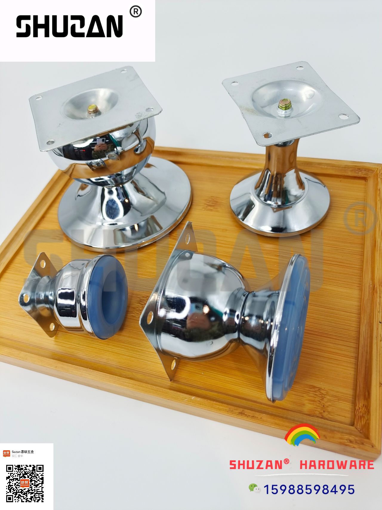 The cabinet feet of the hardware furniture accessories are quiet, wear-resistant and sturdy, specially supplied for foreign trade Item Picture