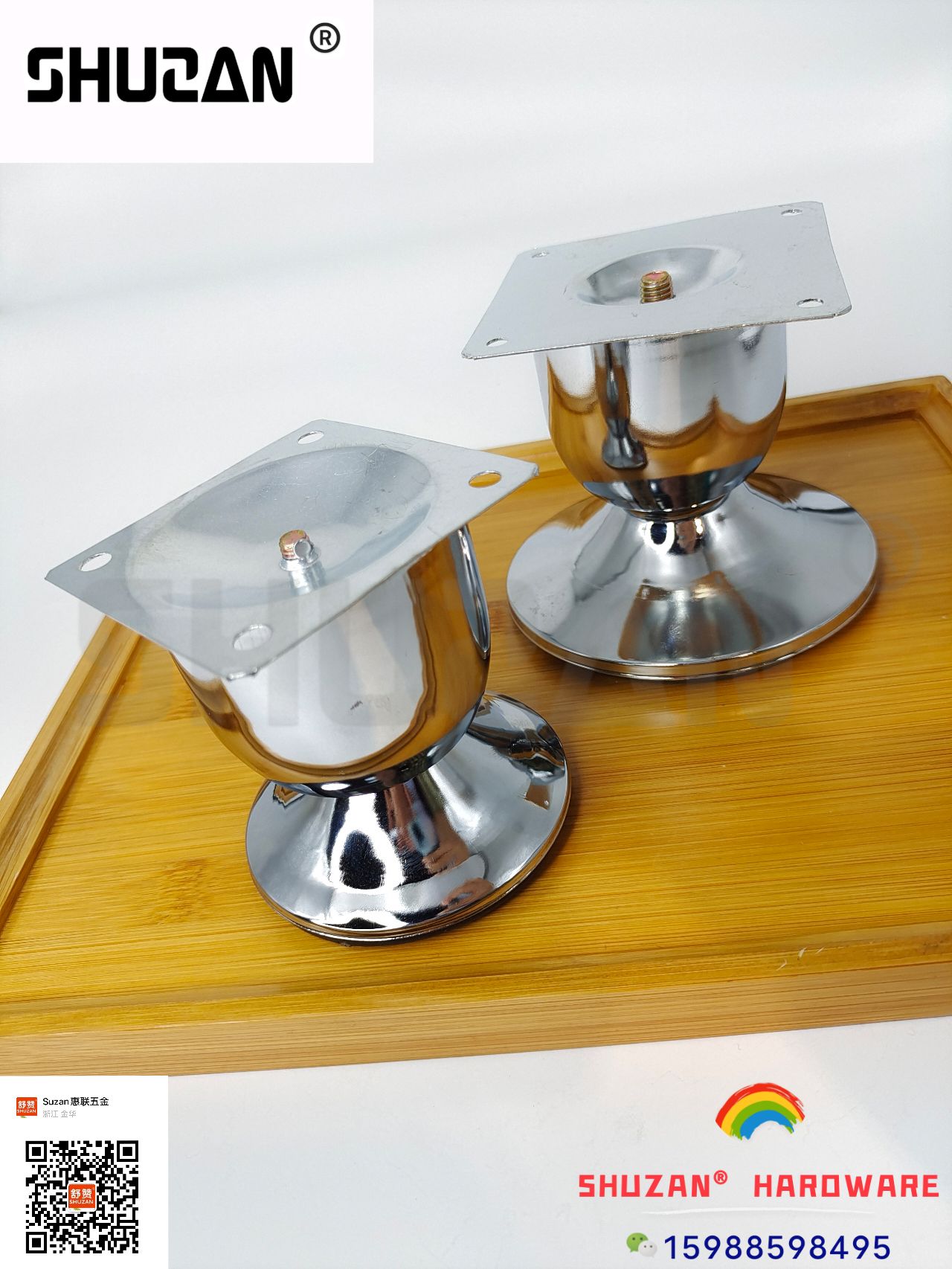 The cabinet feet of the hardware furniture accessories are quiet, wear-resistant and sturdy, specially supplied for foreign trade Specification image