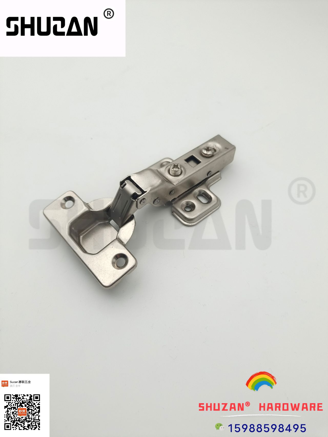 Hardware hinges, cabinet top flip hinges, furniture connection hinges, storage cabinet support hinges, special-shaped hinges, stainless steel hydraulic hinges, Shuzan details Picture
