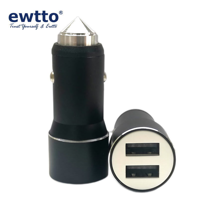 ewtto ET-D0364C 双USB接口车载手机充电器图