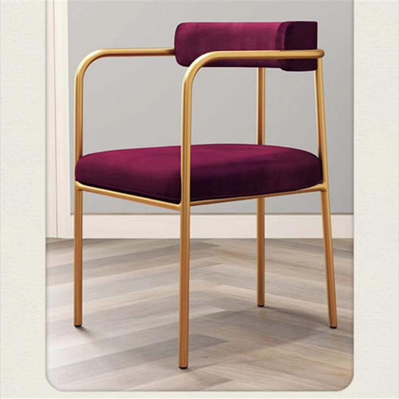 餐椅轻奢家用ins网红餐厅椅现代简约高档椅子北欧极简意式书桌椅详情图1