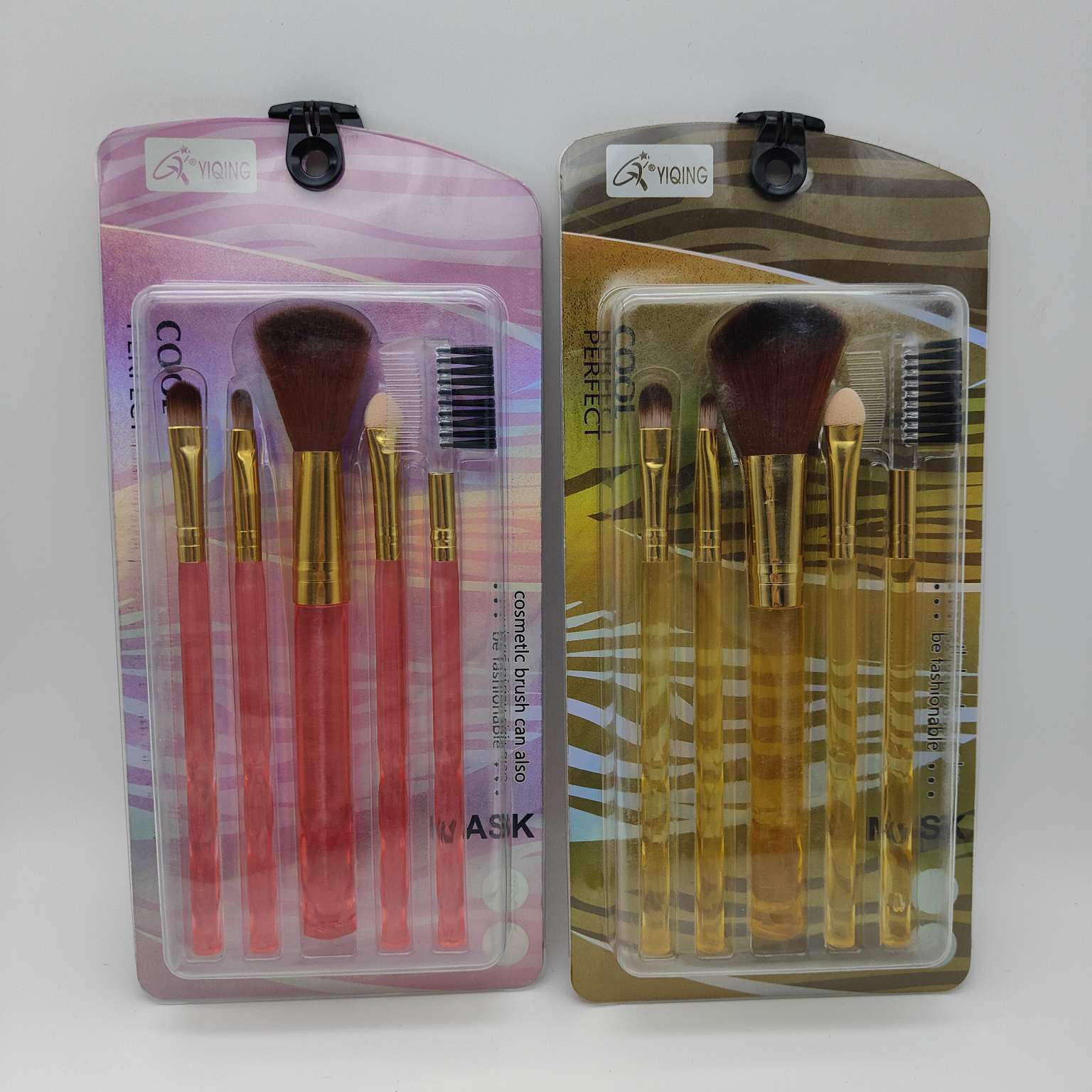 伊情YQ-B518#5支套刷腮红刷唇刷眉梳海绵头26414仙得丽化妆工具