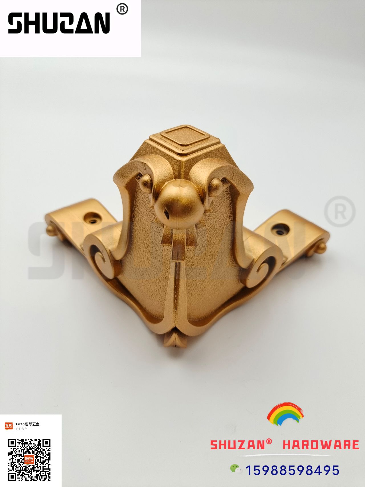 The Shuzan cabinet legs are sturdy and durable, with a golden surface and high quality Application Scenario